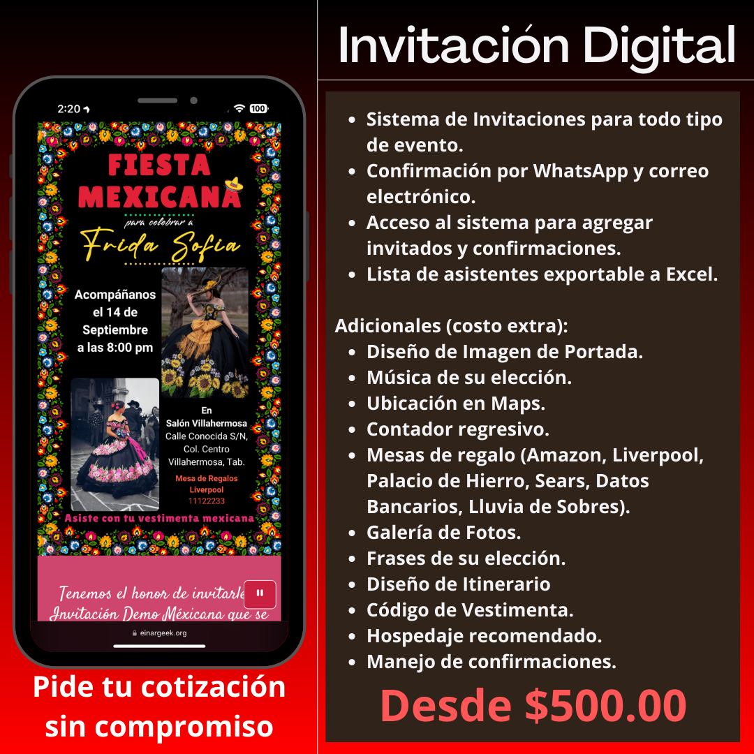 Invitación Digital